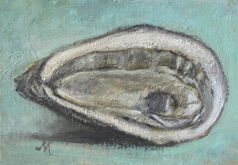 Oyster painting by Michel McNinch