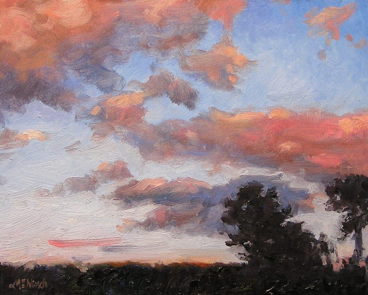 Plein Air Painting with a Cloudy Forecast - Clouds are Not White