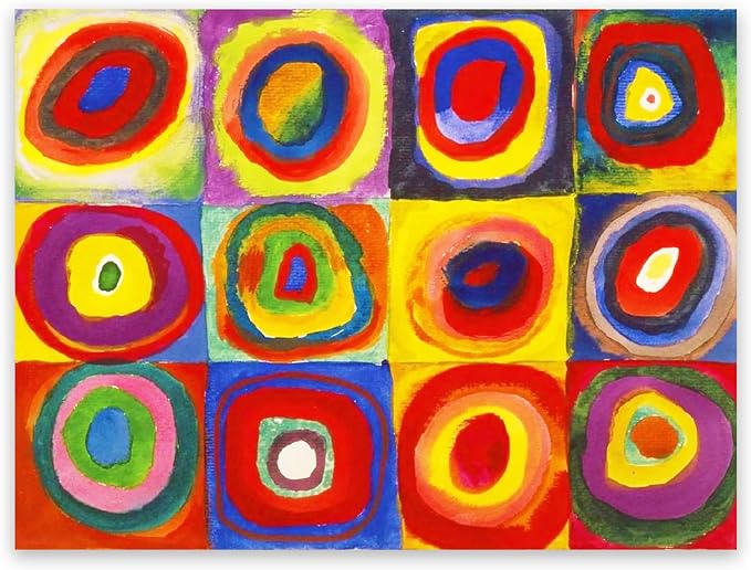 Squares with Concentric Circles, Wassily Kandinsky